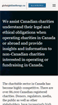 Mobile Screenshot of globalphilanthropy.ca